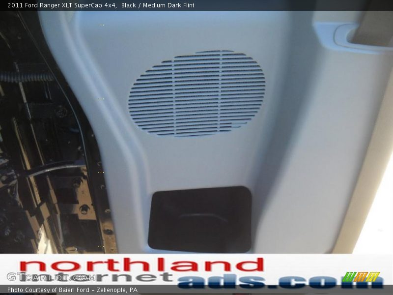 Black / Medium Dark Flint 2011 Ford Ranger XLT SuperCab 4x4