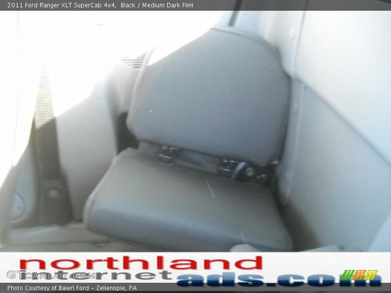 Black / Medium Dark Flint 2011 Ford Ranger XLT SuperCab 4x4