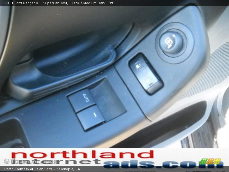Black / Medium Dark Flint 2011 Ford Ranger XLT SuperCab 4x4