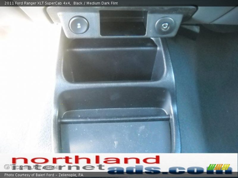 Black / Medium Dark Flint 2011 Ford Ranger XLT SuperCab 4x4