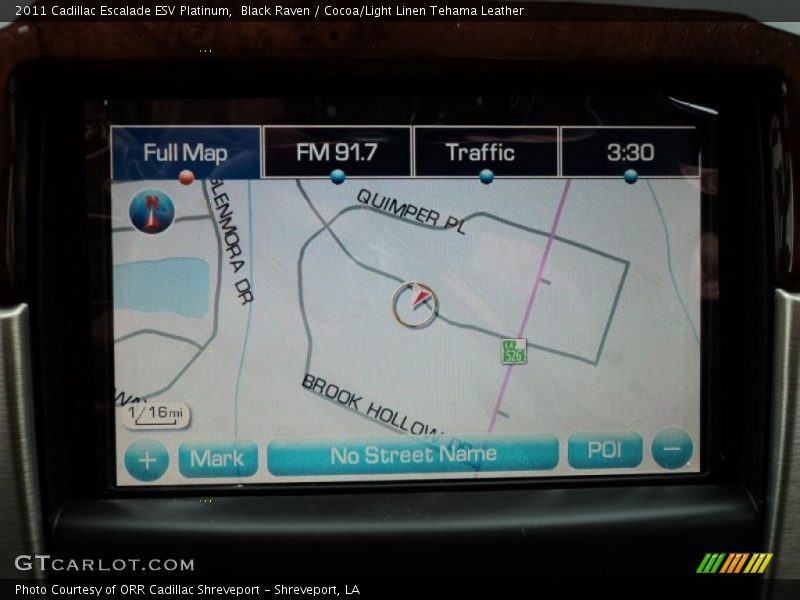 Navigation of 2011 Escalade ESV Platinum