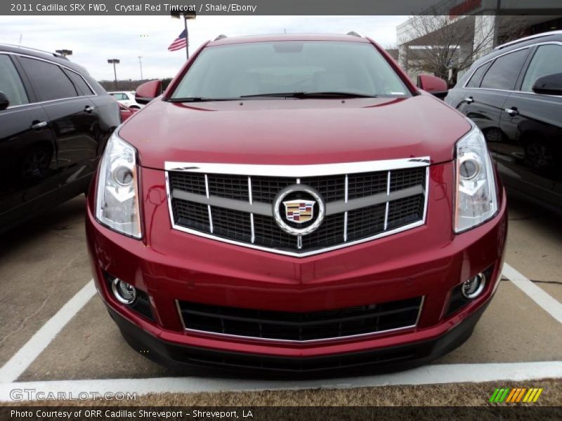 Crystal Red Tintcoat / Shale/Ebony 2011 Cadillac SRX FWD