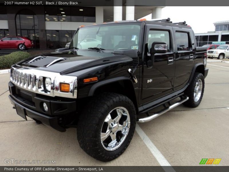 Black / Ebony Black 2007 Hummer H2 SUT