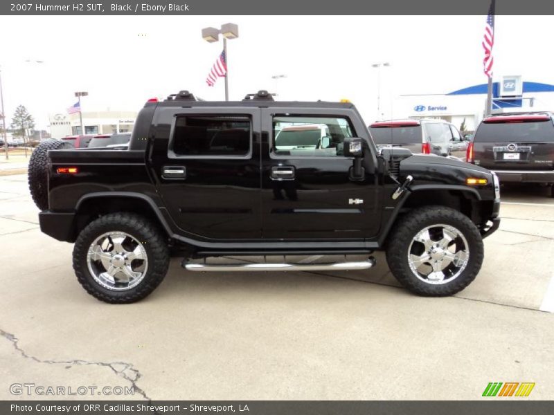 Black / Ebony Black 2007 Hummer H2 SUT