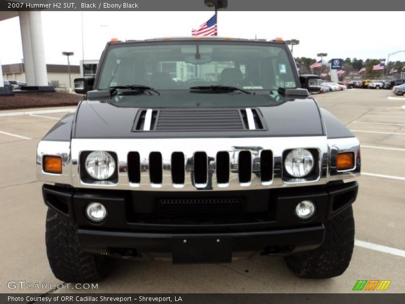 Black / Ebony Black 2007 Hummer H2 SUT