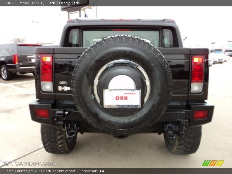 Black / Ebony Black 2007 Hummer H2 SUT