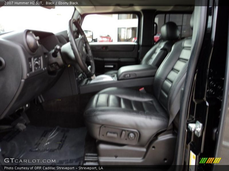 Black / Ebony Black 2007 Hummer H2 SUT