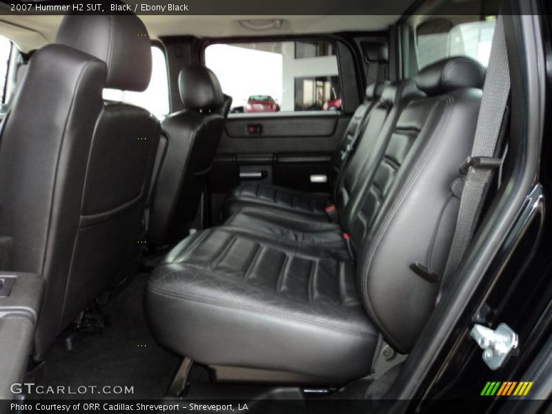 Black / Ebony Black 2007 Hummer H2 SUT