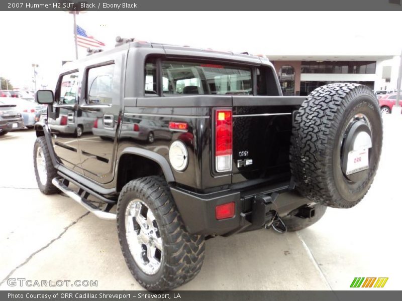 Black / Ebony Black 2007 Hummer H2 SUT