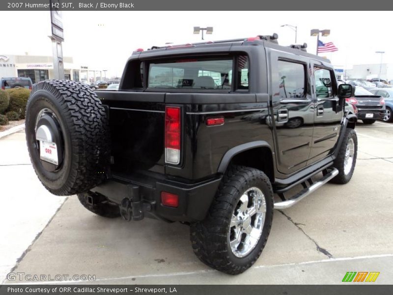 Black / Ebony Black 2007 Hummer H2 SUT