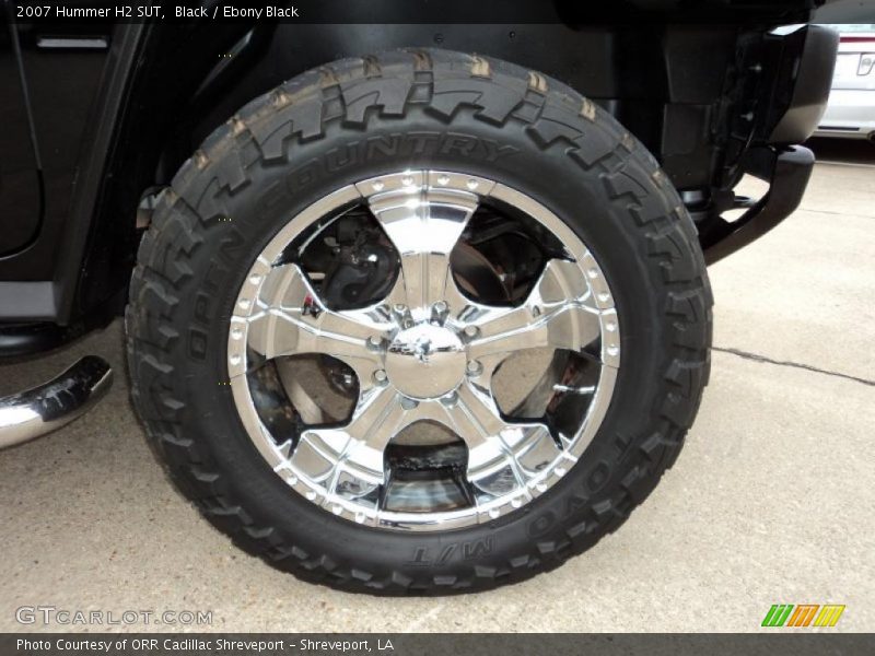 Black / Ebony Black 2007 Hummer H2 SUT