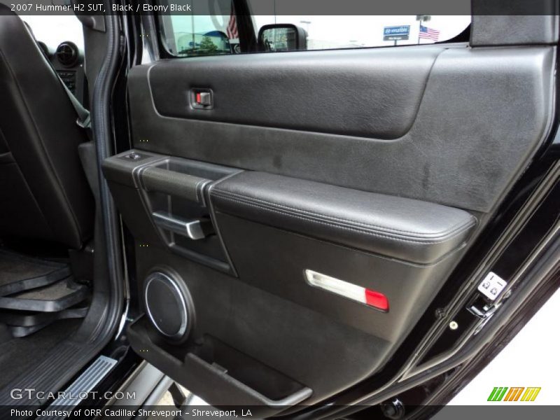 Black / Ebony Black 2007 Hummer H2 SUT