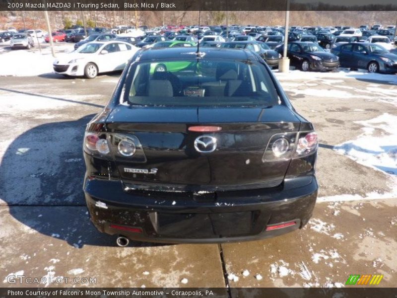 Black Mica / Black 2009 Mazda MAZDA3 i Touring Sedan