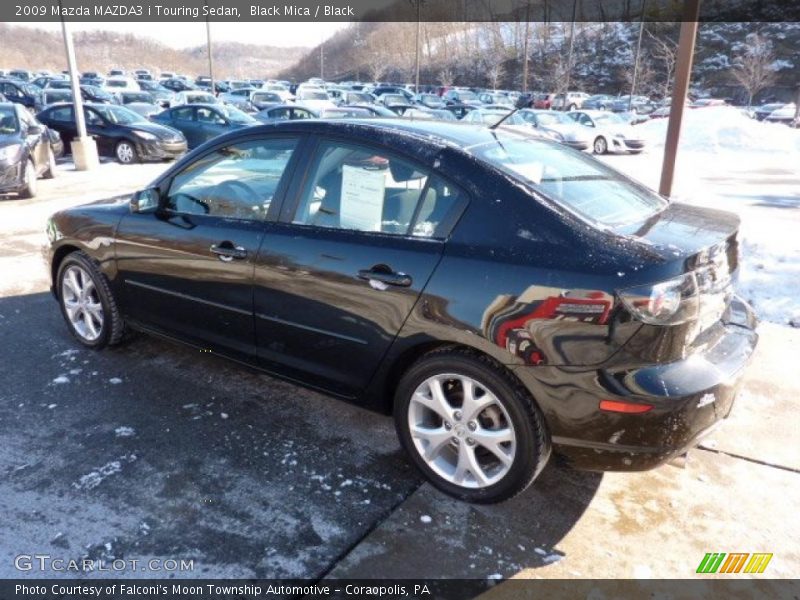 Black Mica / Black 2009 Mazda MAZDA3 i Touring Sedan