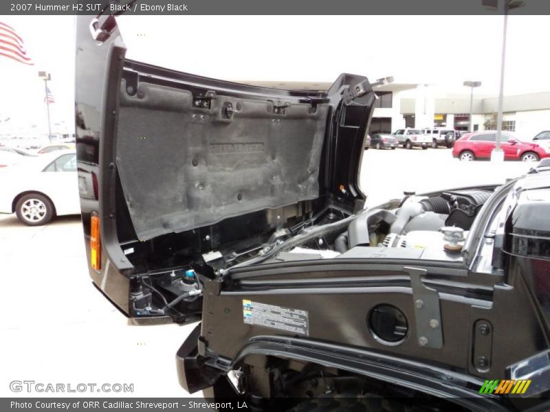 Black / Ebony Black 2007 Hummer H2 SUT