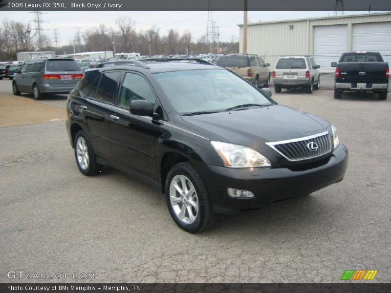 Black Onyx / Ivory 2008 Lexus RX 350
