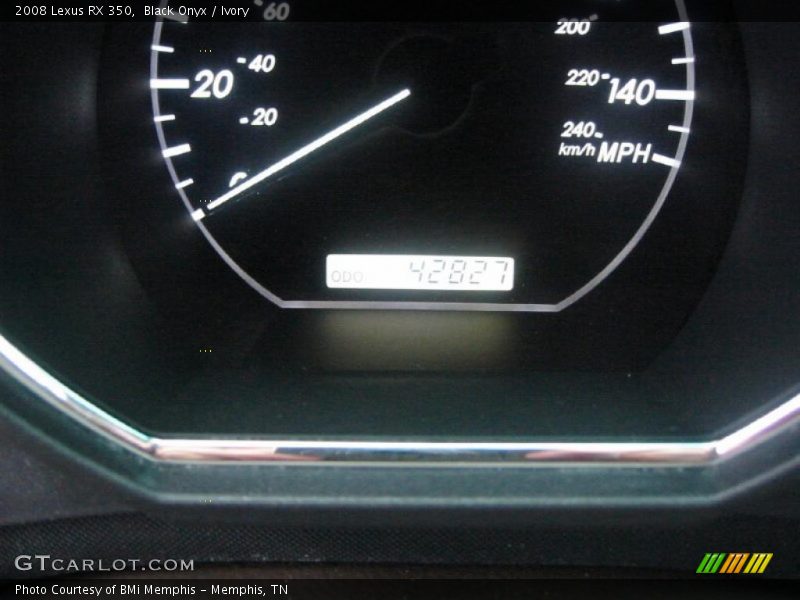 Black Onyx / Ivory 2008 Lexus RX 350