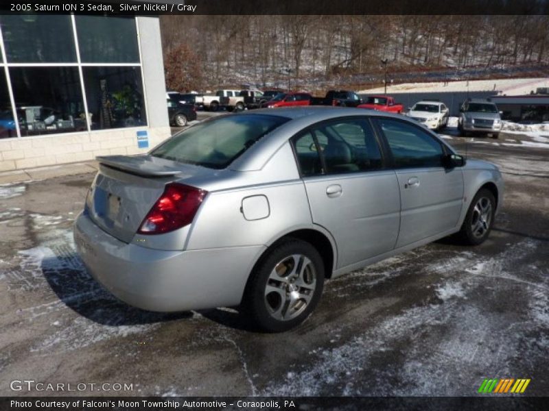 Silver Nickel / Gray 2005 Saturn ION 3 Sedan