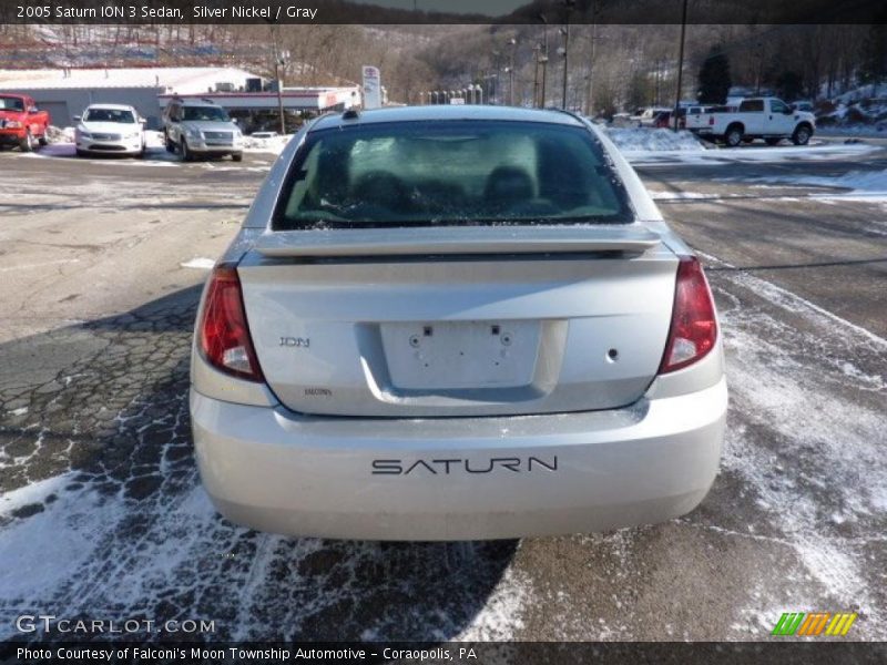 Silver Nickel / Gray 2005 Saturn ION 3 Sedan