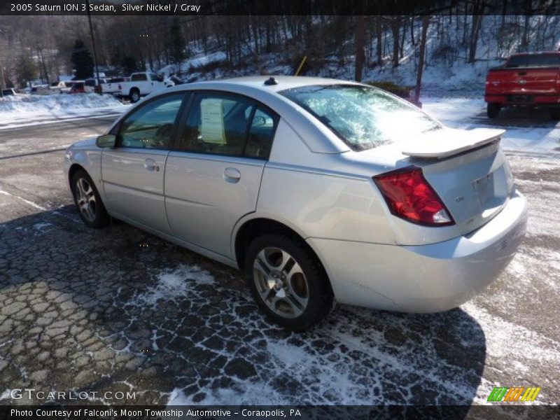 Silver Nickel / Gray 2005 Saturn ION 3 Sedan