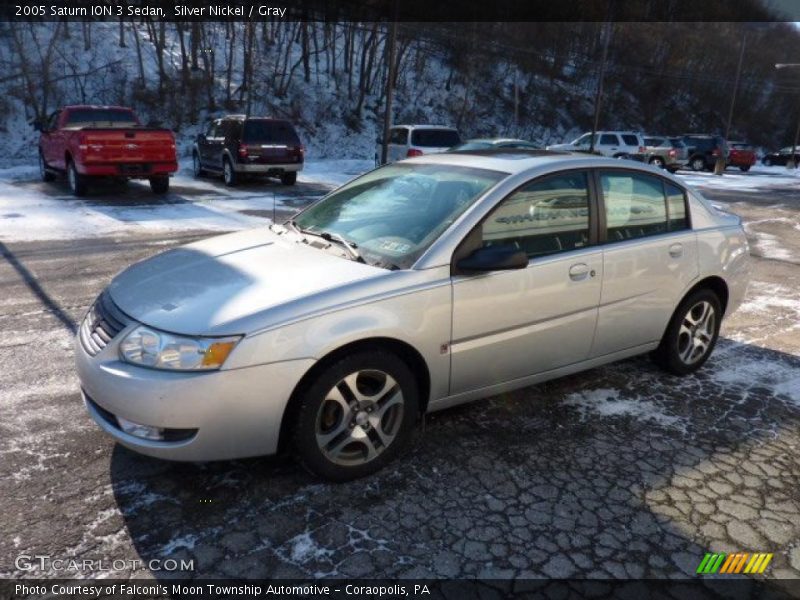 Silver Nickel / Gray 2005 Saturn ION 3 Sedan