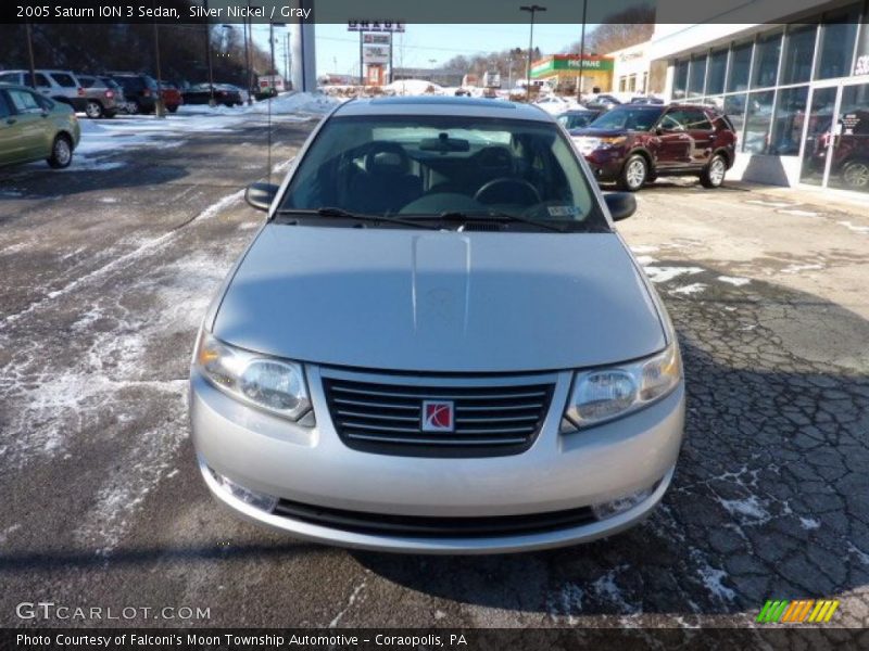 Silver Nickel / Gray 2005 Saturn ION 3 Sedan