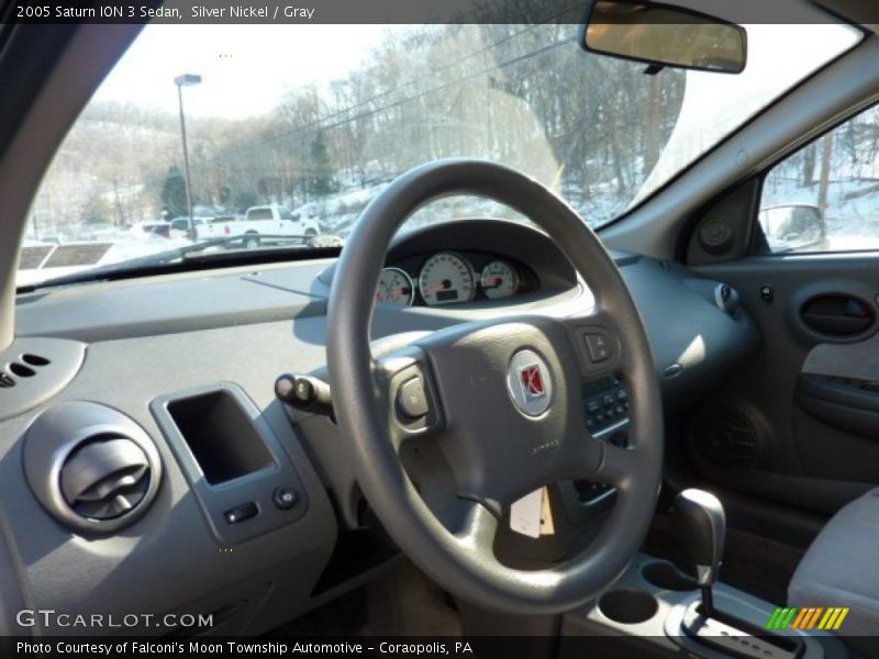 Silver Nickel / Gray 2005 Saturn ION 3 Sedan
