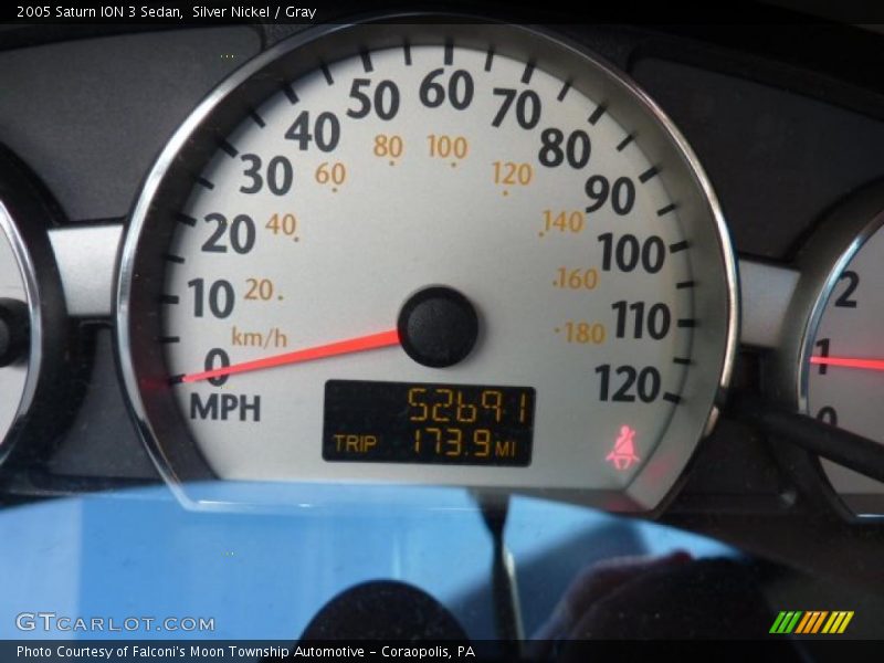 Silver Nickel / Gray 2005 Saturn ION 3 Sedan
