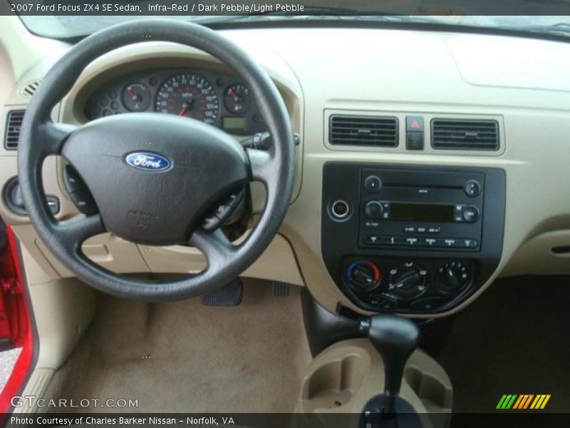 Infra-Red / Dark Pebble/Light Pebble 2007 Ford Focus ZX4 SE Sedan