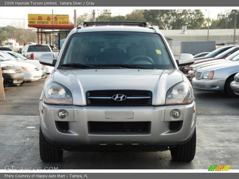 Sahara Silver / Gray 2006 Hyundai Tucson Limited