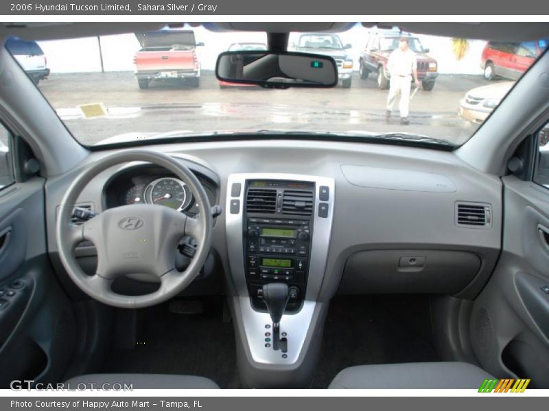 Sahara Silver / Gray 2006 Hyundai Tucson Limited