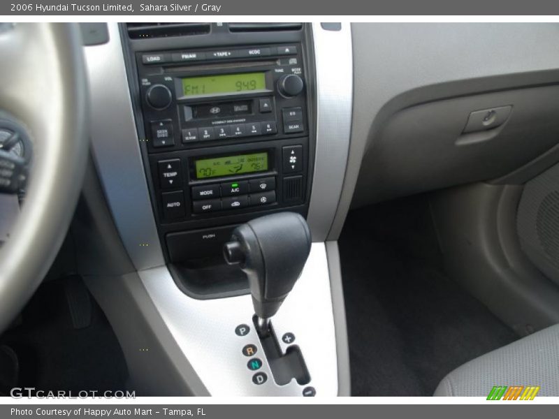 Sahara Silver / Gray 2006 Hyundai Tucson Limited