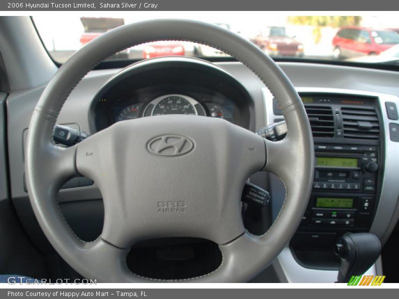 Sahara Silver / Gray 2006 Hyundai Tucson Limited