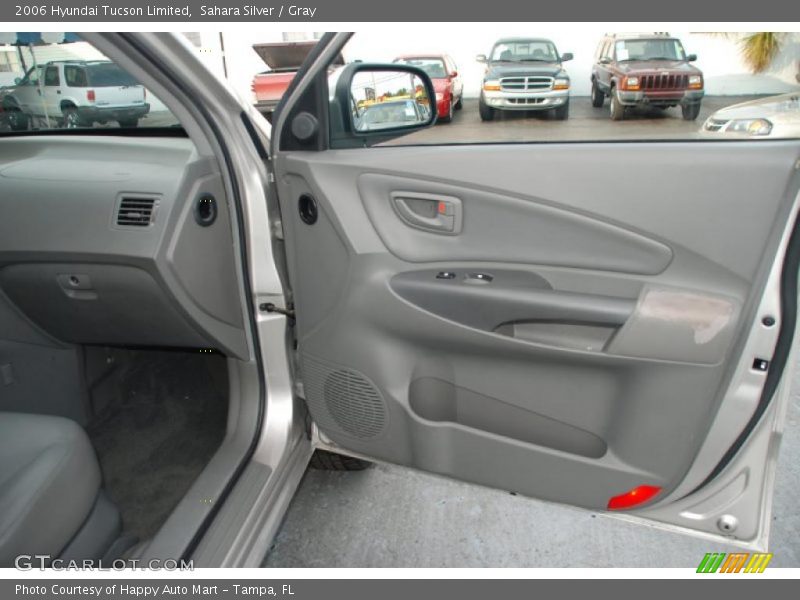 Sahara Silver / Gray 2006 Hyundai Tucson Limited
