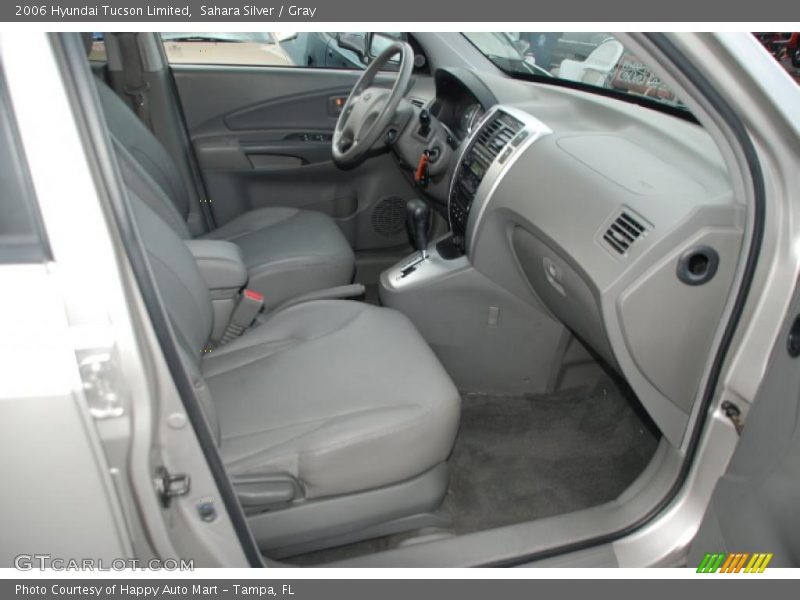 Sahara Silver / Gray 2006 Hyundai Tucson Limited