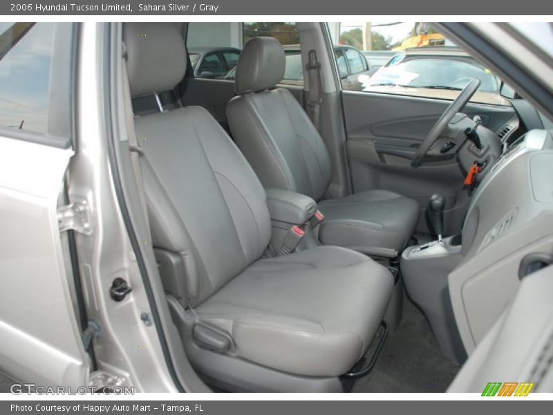 Sahara Silver / Gray 2006 Hyundai Tucson Limited