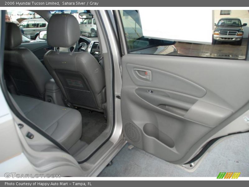 Sahara Silver / Gray 2006 Hyundai Tucson Limited