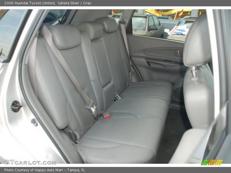 Sahara Silver / Gray 2006 Hyundai Tucson Limited