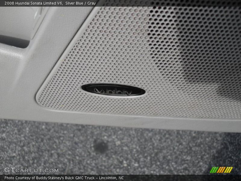 Silver Blue / Gray 2008 Hyundai Sonata Limited V6
