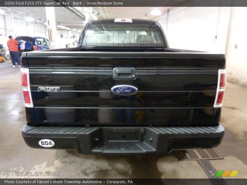 Black / Stone/Medium Stone 2009 Ford F150 STX SuperCab 4x4
