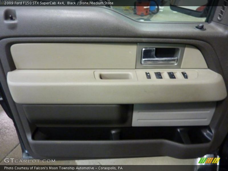 Black / Stone/Medium Stone 2009 Ford F150 STX SuperCab 4x4