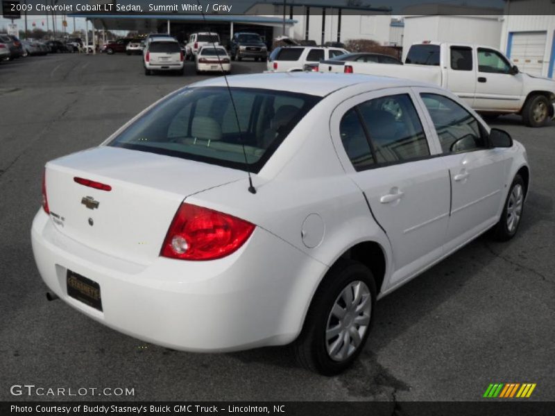 Summit White / Gray 2009 Chevrolet Cobalt LT Sedan