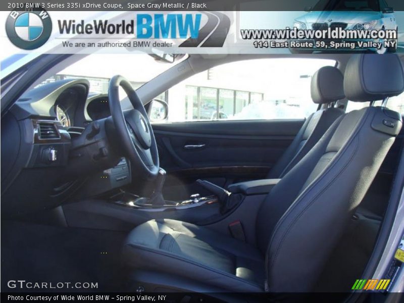 Space Gray Metallic / Black 2010 BMW 3 Series 335i xDrive Coupe