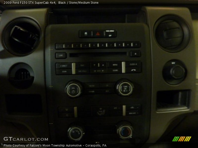 Black / Stone/Medium Stone 2009 Ford F150 STX SuperCab 4x4
