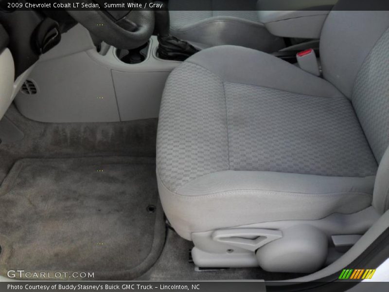Summit White / Gray 2009 Chevrolet Cobalt LT Sedan