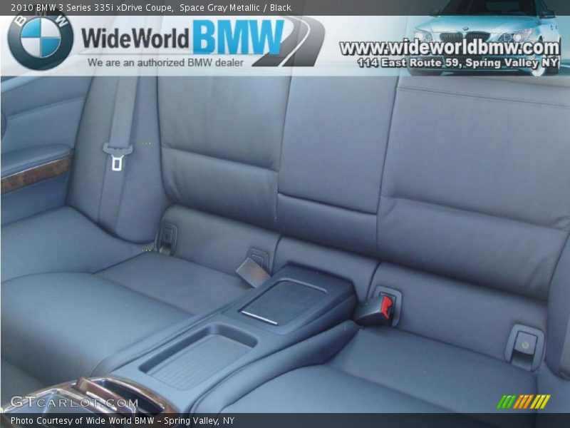 Space Gray Metallic / Black 2010 BMW 3 Series 335i xDrive Coupe