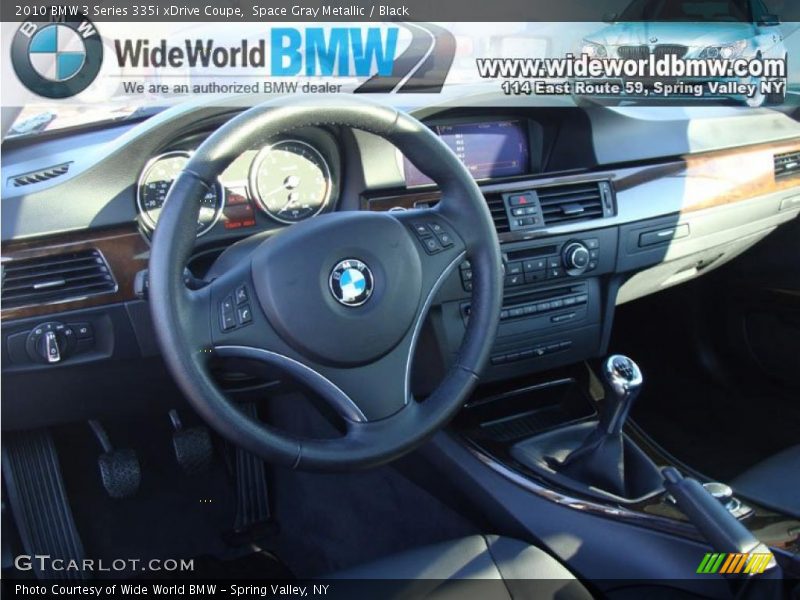 Space Gray Metallic / Black 2010 BMW 3 Series 335i xDrive Coupe