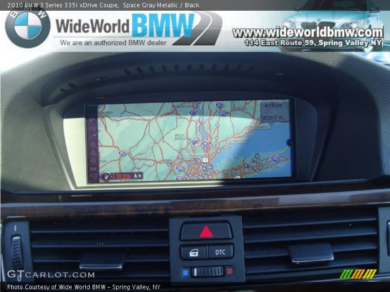 Space Gray Metallic / Black 2010 BMW 3 Series 335i xDrive Coupe