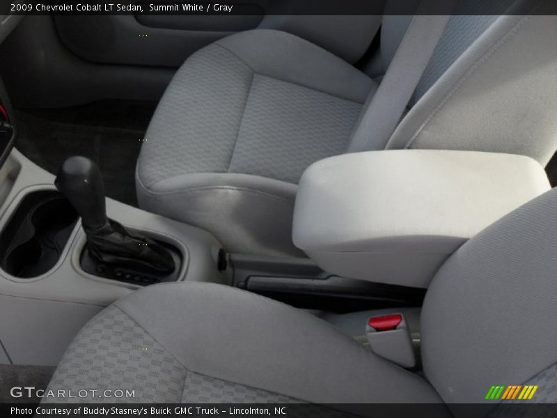 Summit White / Gray 2009 Chevrolet Cobalt LT Sedan