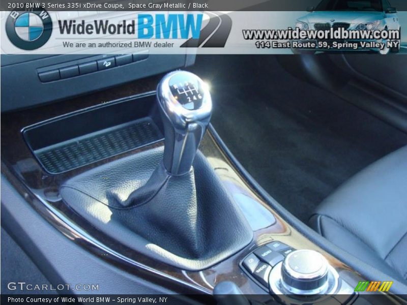 Space Gray Metallic / Black 2010 BMW 3 Series 335i xDrive Coupe